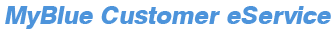 MyBlue Customer eService logo